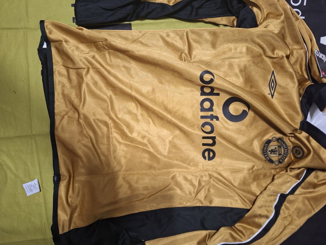 보드폰 맨유 100주년 축구유니품 반팔 oem 상품이미지1