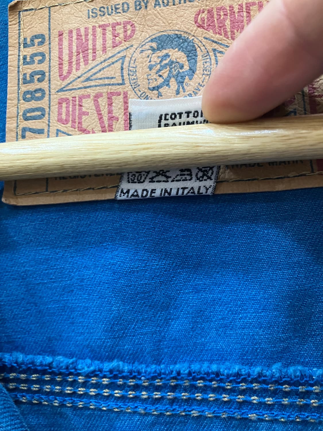 90s diesel 올드 디젤 트러커 자켓 상품이미지4