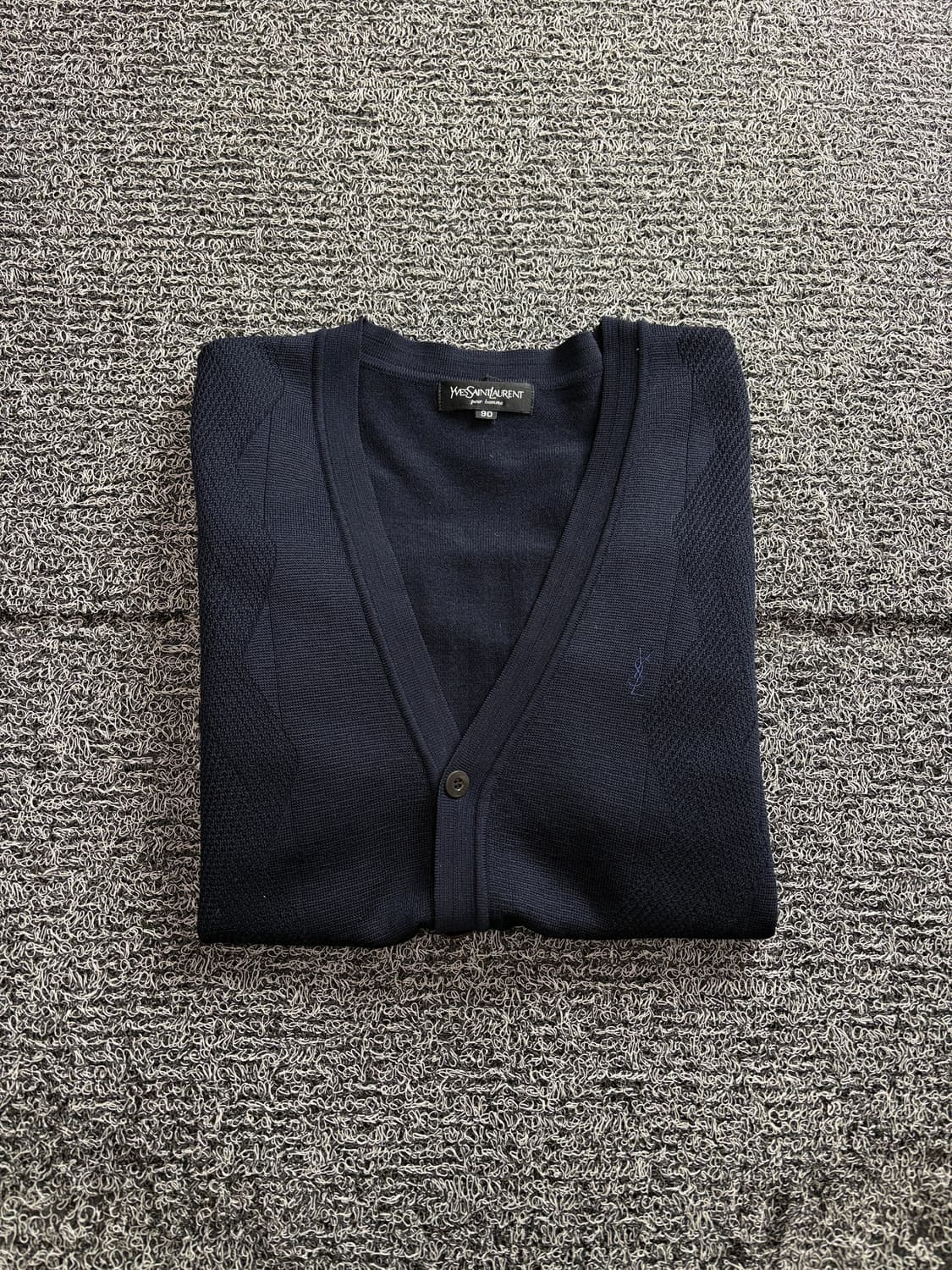 90s YSL 입생로랑 아카이브 미니멀 가디건 2979 상품이미지1