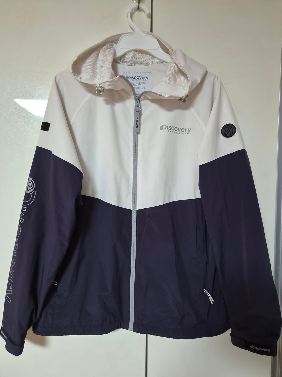 디스커버리 남성 후드 집업점퍼/사이즈95 상품이미지1