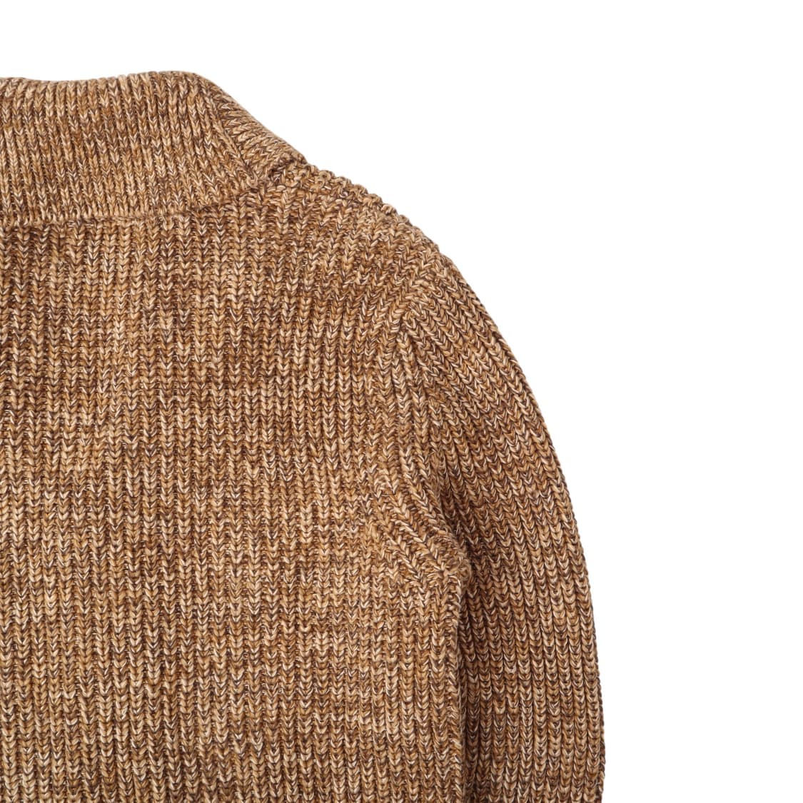 데님앤서플라이 카멜 베이지 숄카라 니트 가디건 상품이미지6