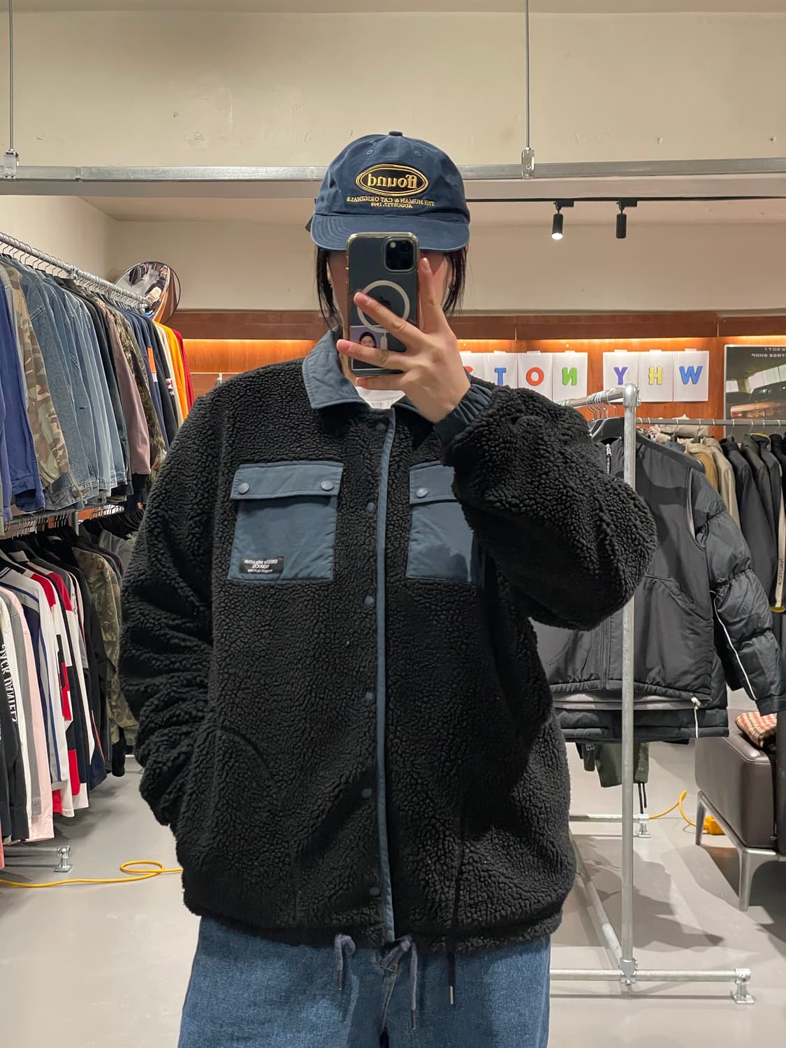 그레고리 양면 쉐르파 코치 자켓 상품이미지2