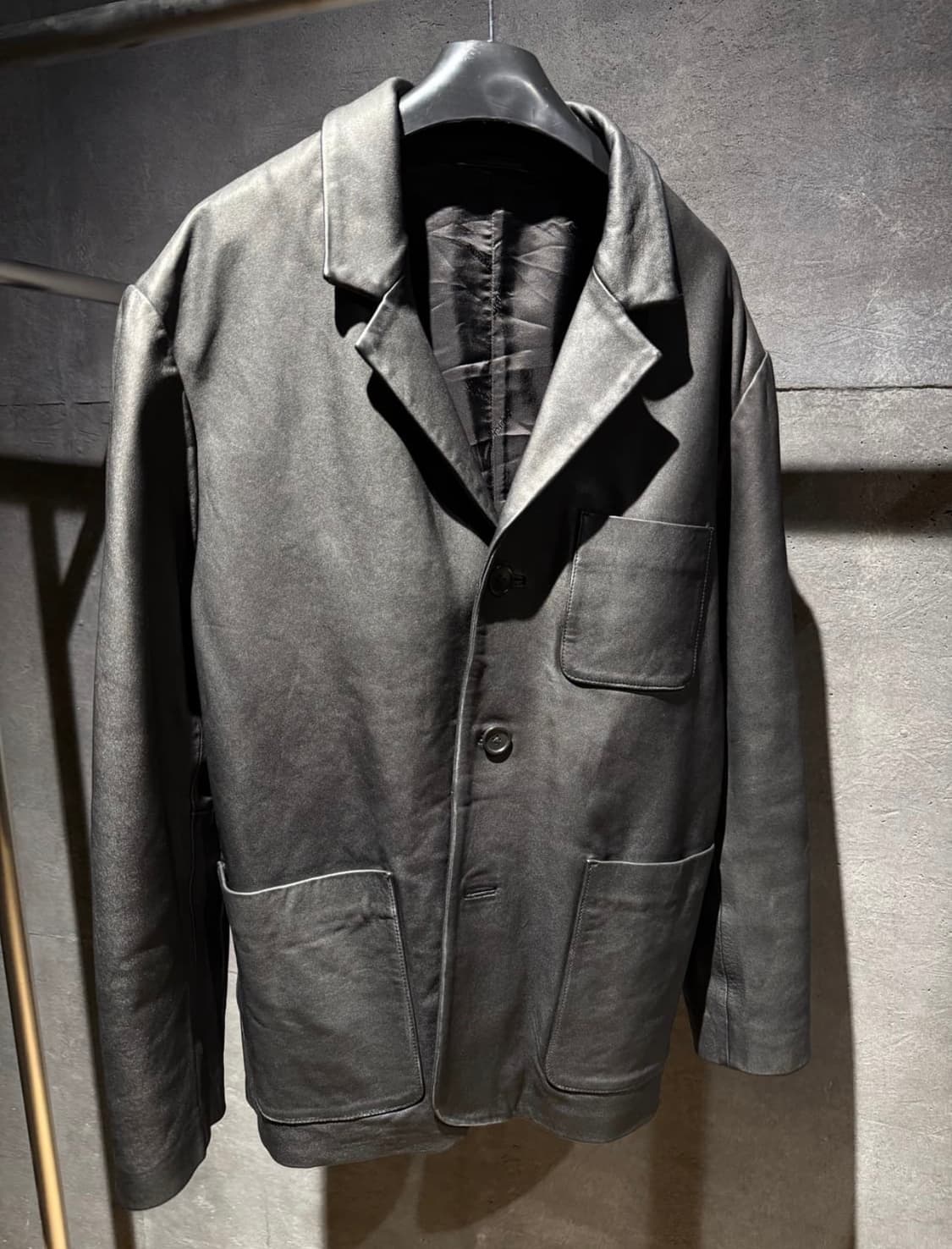 25fw 슈프림 레더 블레이저 상품이미지3
