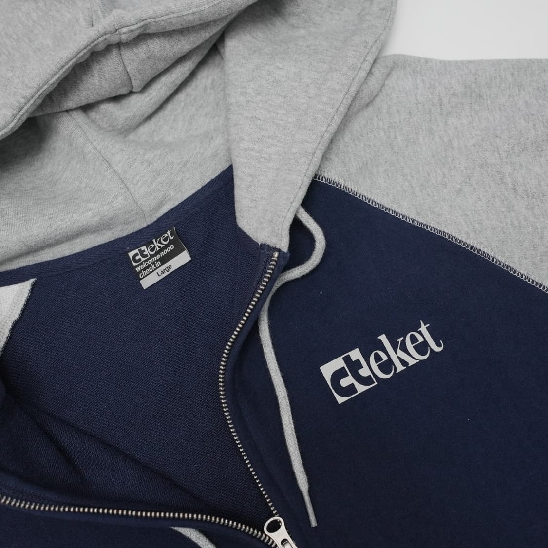 [L] 테켓 플랜 집업 후디 네이비 상품이미지2