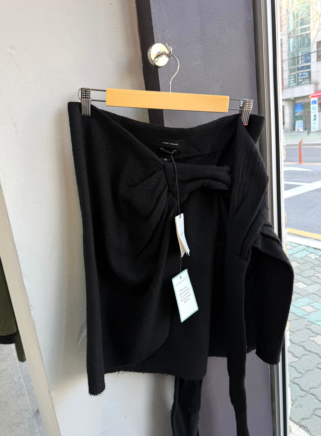 38/ 이자벨마랑 웨스트로프 울 스커트(새상품) 상품이미지5