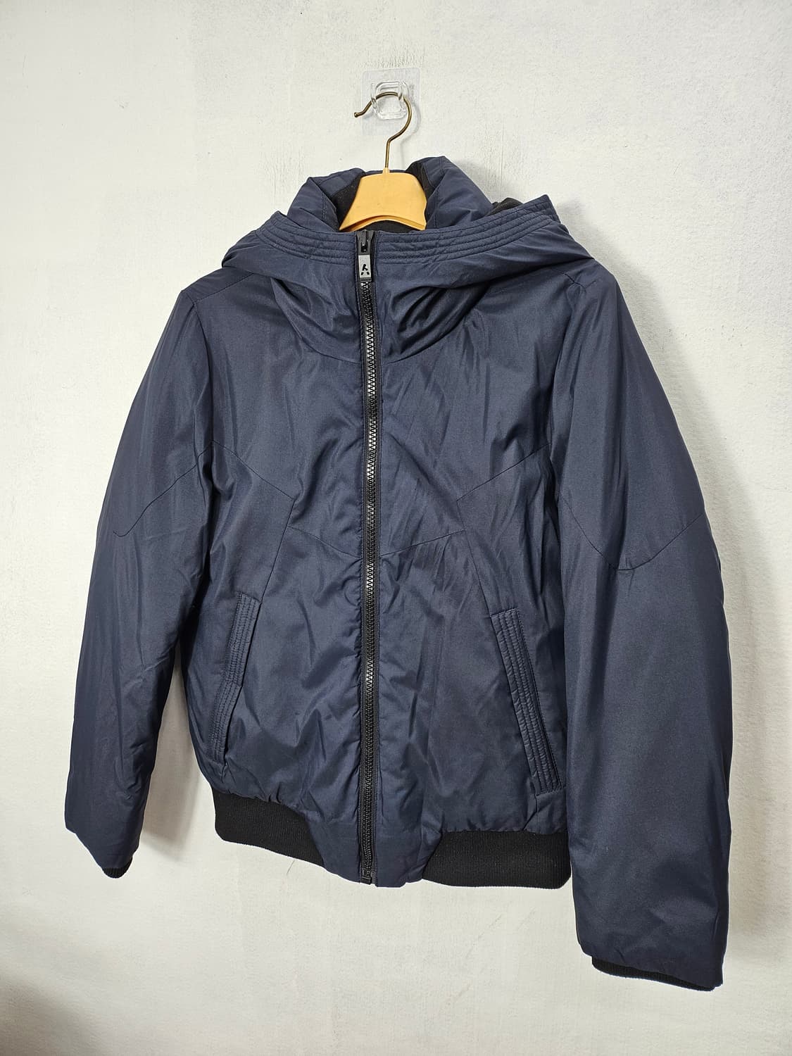 앤듀 네이비 후드다운패딩 자켓 95 M 상품이미지2