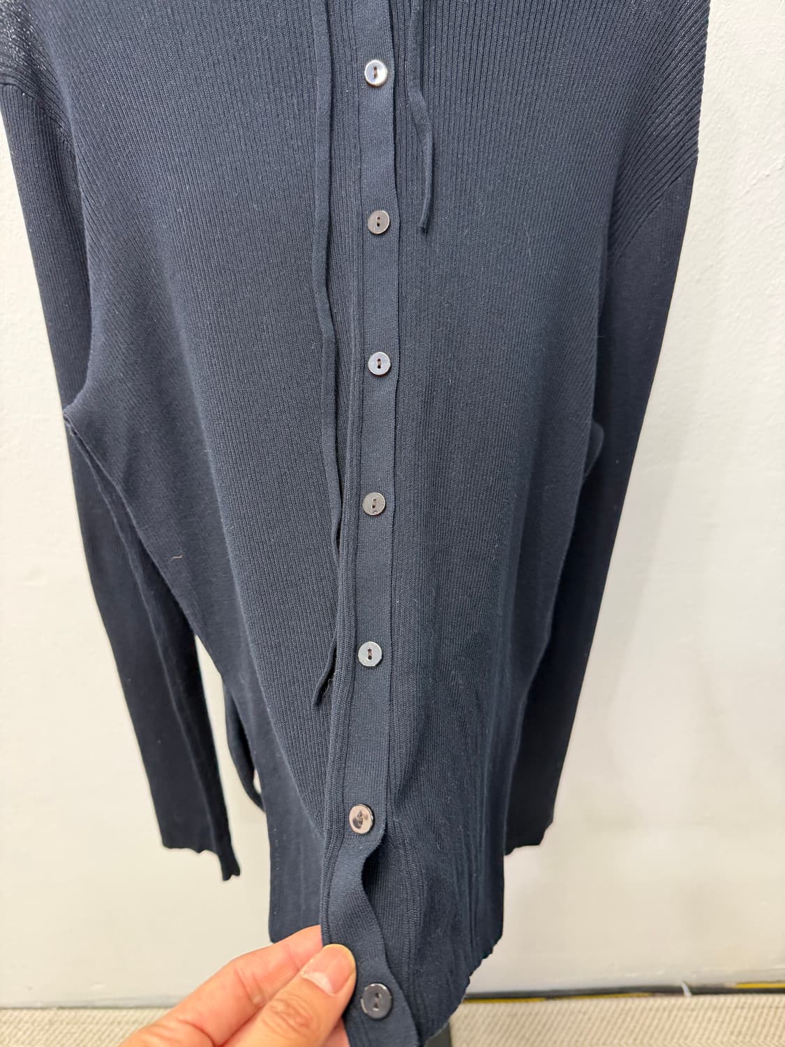 정품) Theory 띠어리 여성 후드 가디건 M 상품이미지4