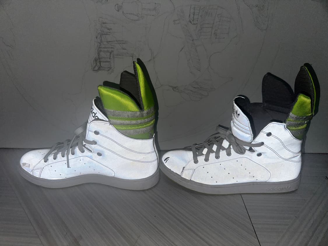 아디다스 x 제레미 스캇 트레포일 하이 상품이미지3