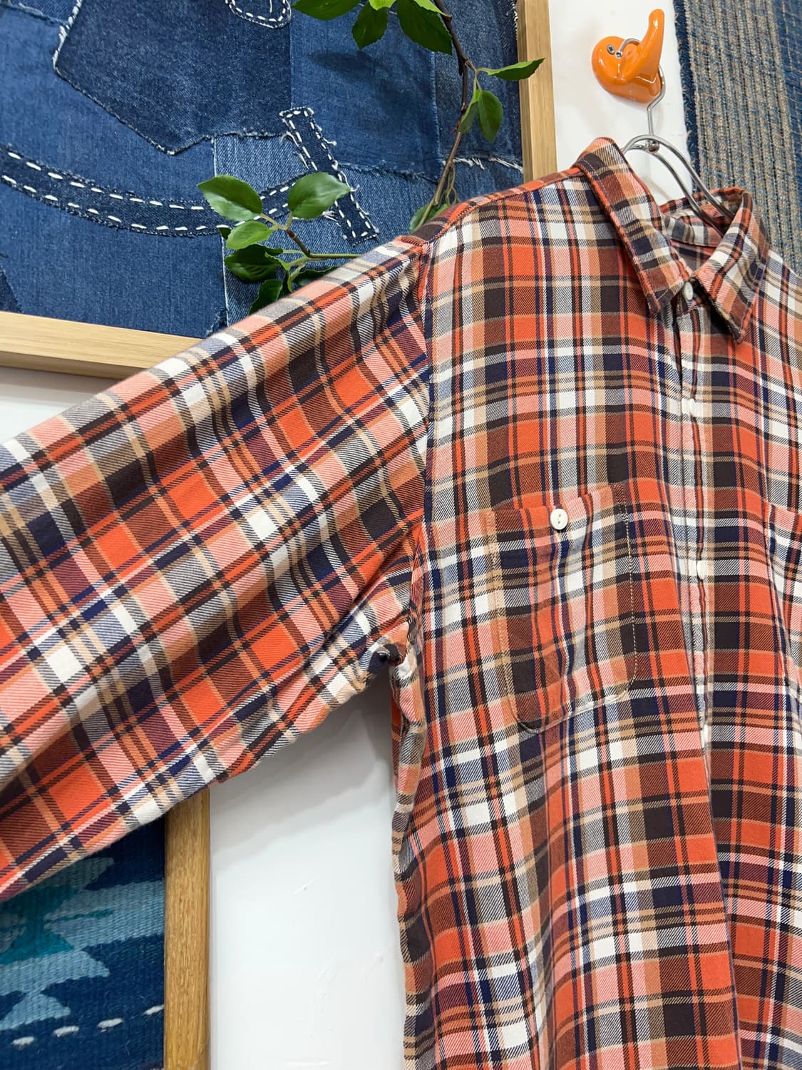 BACK NUMBER   Flannel Work Shirt 상품이미지6