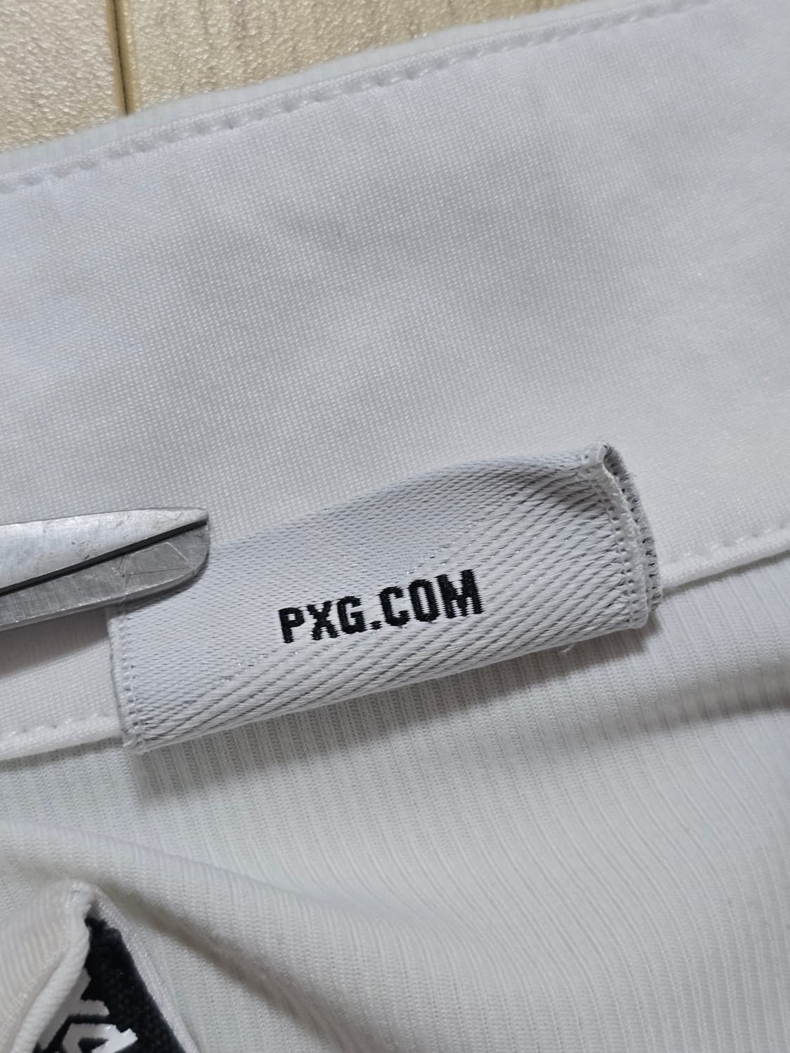PXG 화이트 하프집업 골프웨어 S사이즈 상품이미지8
