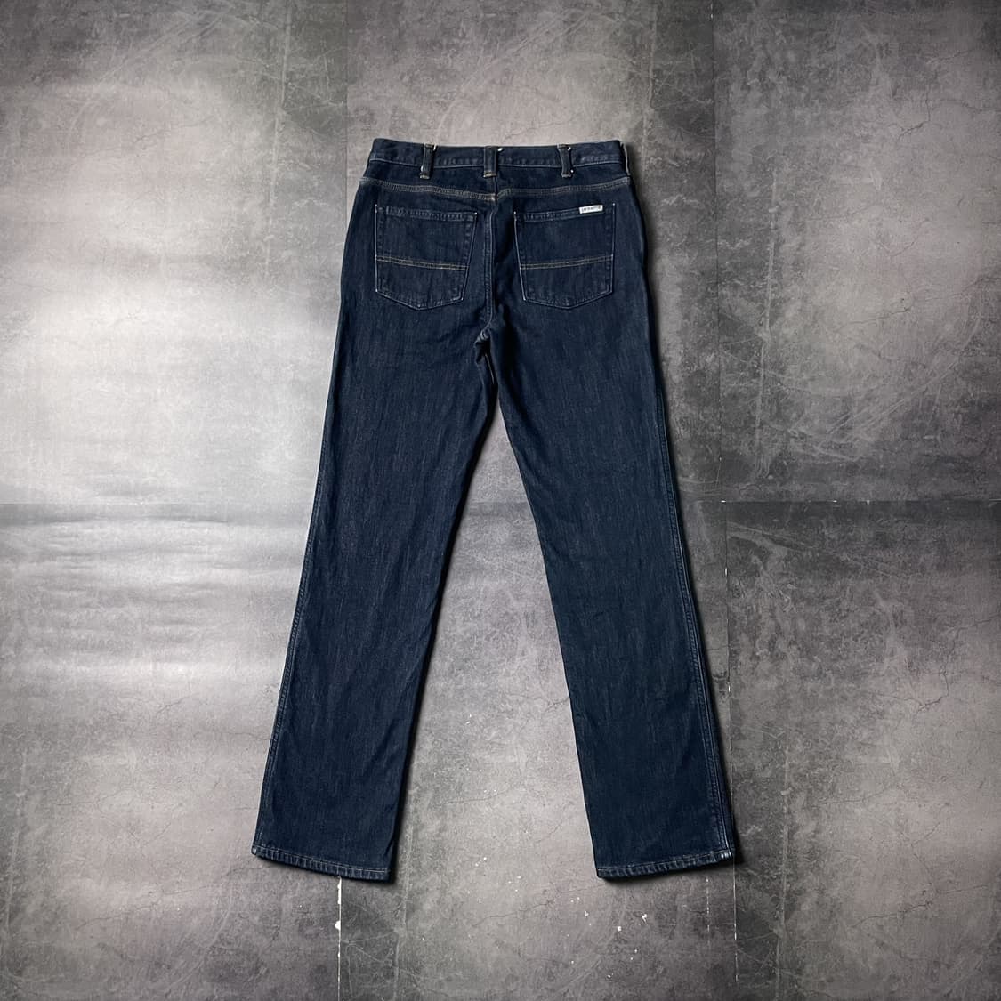 CARHARTT 칼하트 체크 플란넬 인디고 데님 워크 팬츠 A00877 상품이미지5