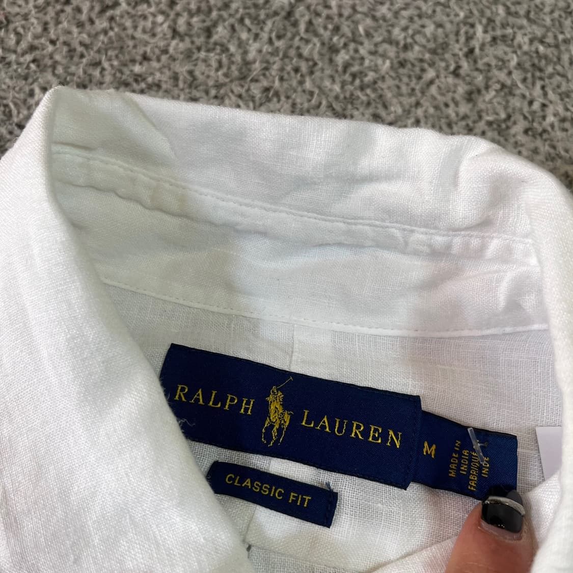 폴로 랄프로렌 포니 린넨 셔츠 상품이미지3