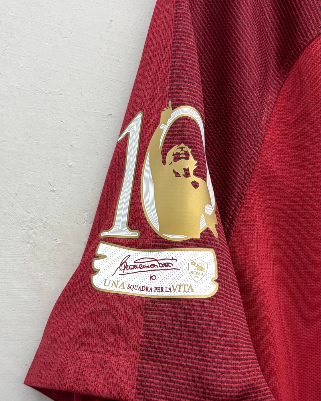 나이키 17-18 AS 로마 홈 은퇴경기킷 프란체스코 토티 상품이미지3