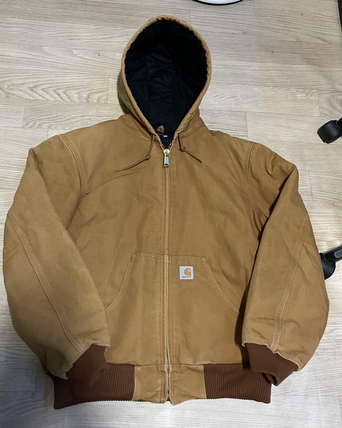 칼하트 J140 액티브 자켓 브라운 M 상품이미지1