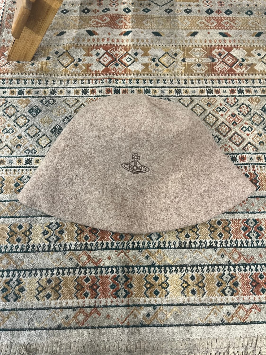 비비안웨스트우드 울 버킷햇 베이지 S-M #csz2177  상품이미지1