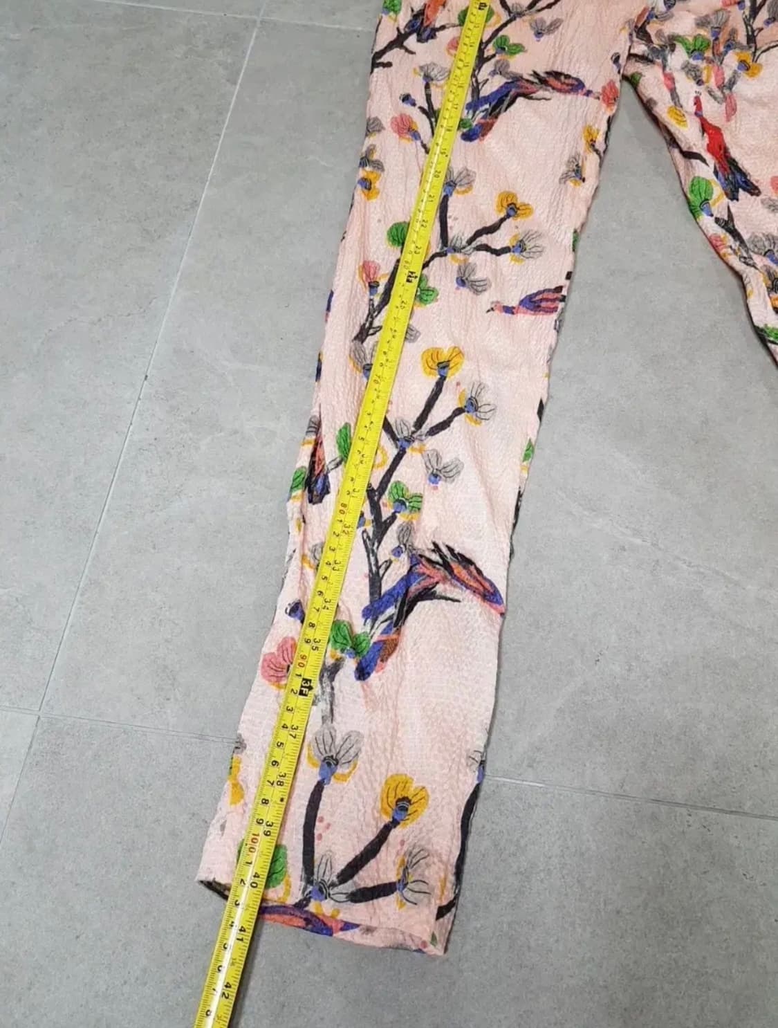 United Bamboo 플라워 패턴 바지 (사이즈 2).55~66 상품이미지6