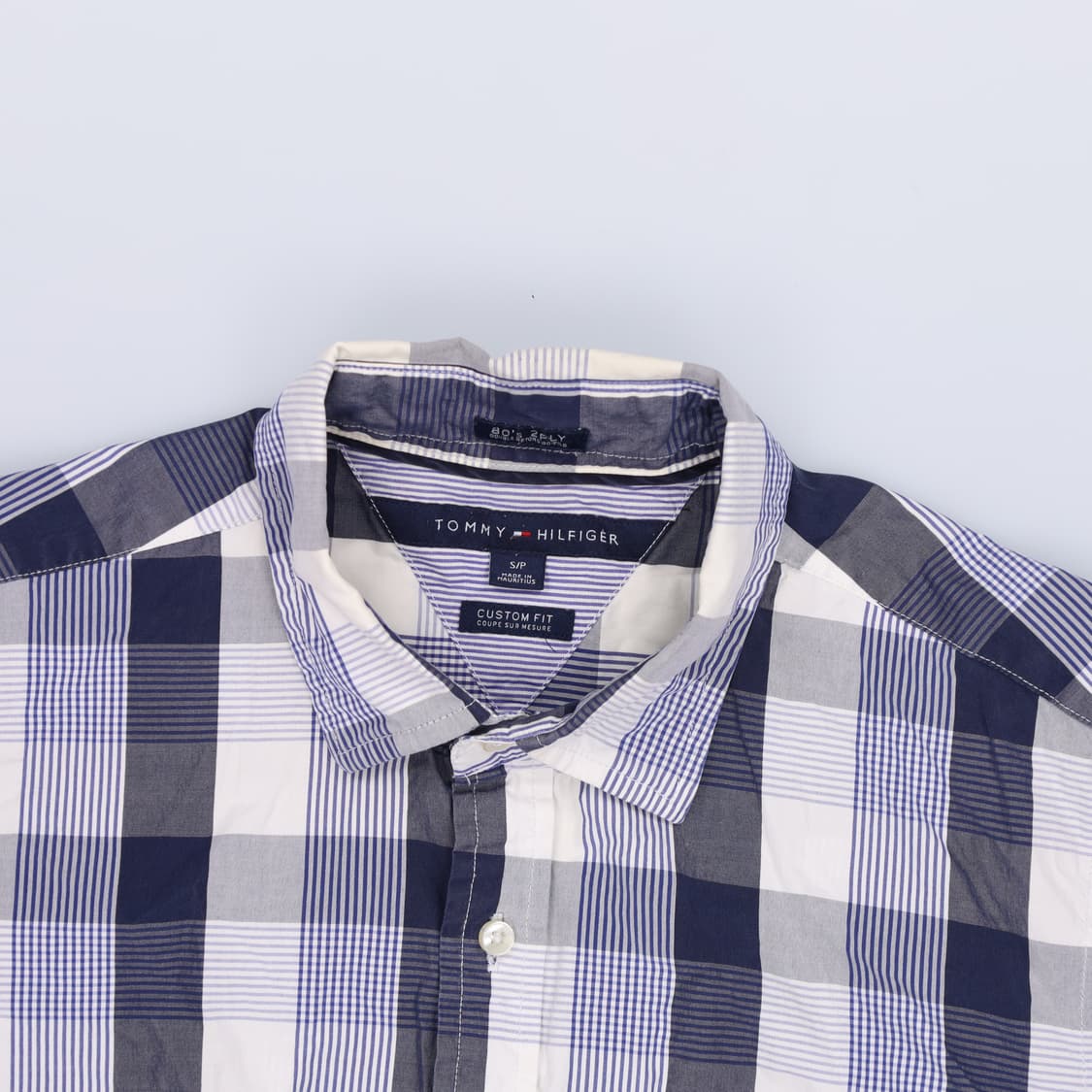 S/P 타미힐피거 커스텀핏 체크셔츠 0219H1 상품이미지3