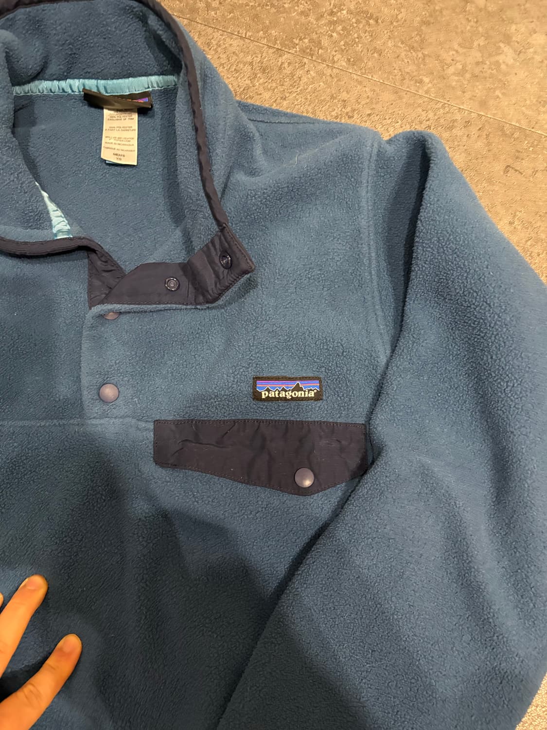 파타고니아 신칠라 맨xs 상품이미지4