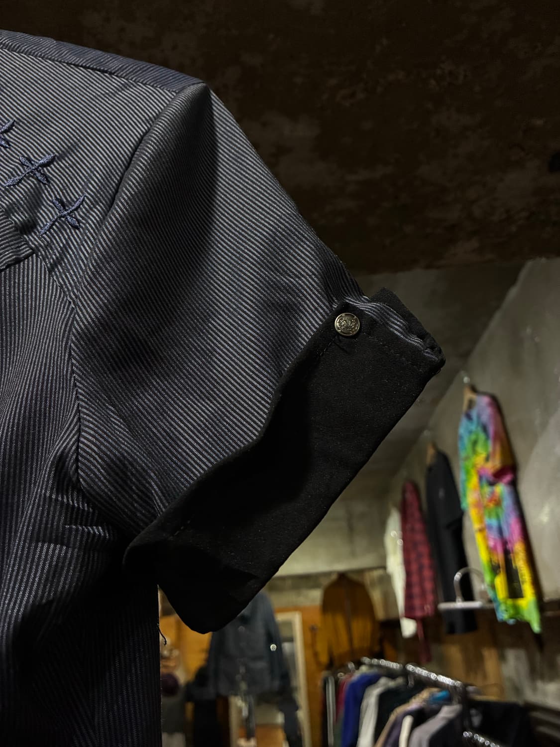 Ozz Croce 오즈온 넥타이 포인트 셔츠 상품이미지5