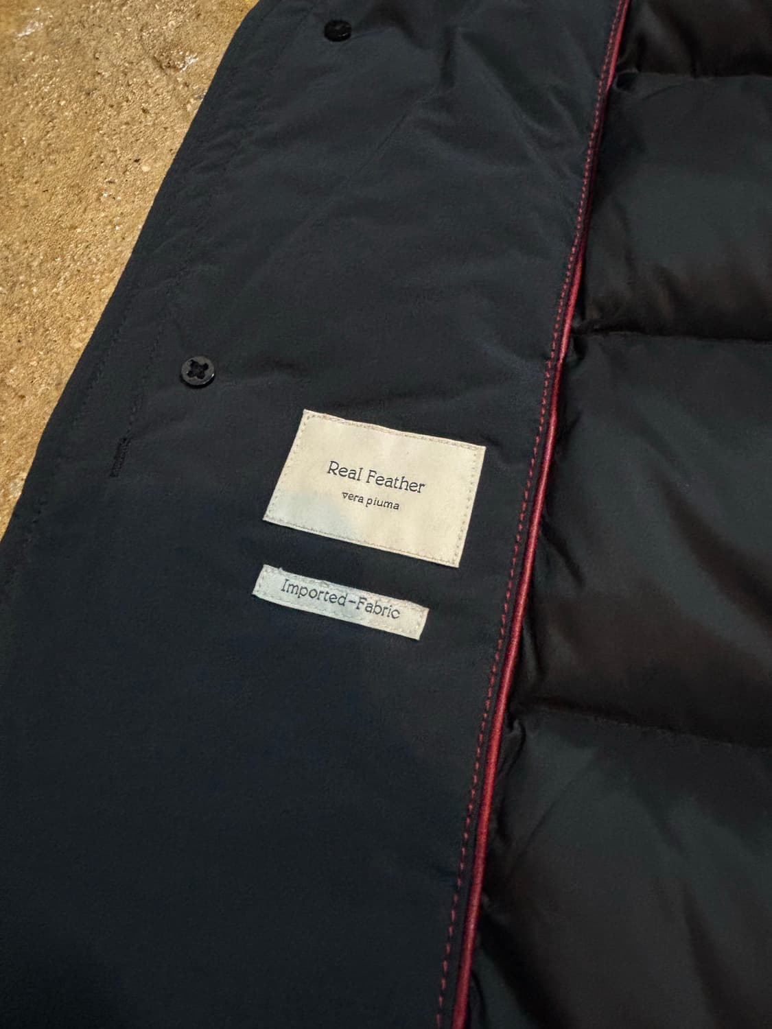 헨리코튼 파일럿 코트 구스다운 네이비 상품이미지7