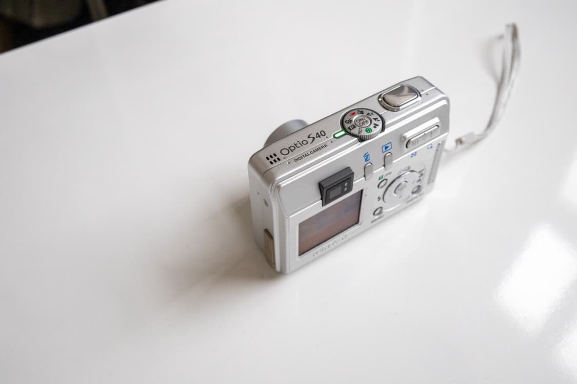Pentax Optio S40 / 빈티지 디지털 카메라 상품이미지6