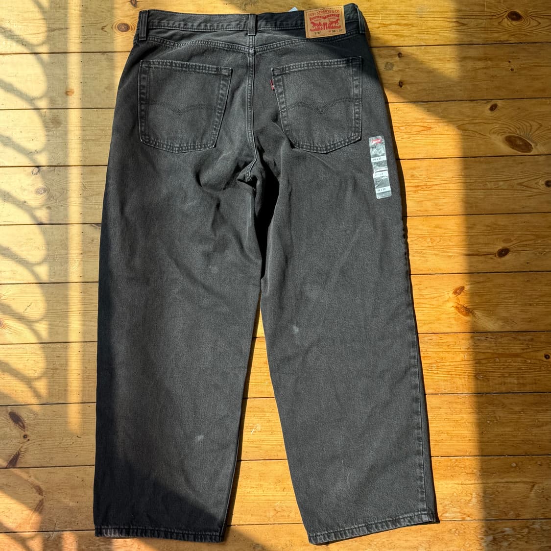 리바이스 578 배기핏 블랙진 새제품 상품이미지2