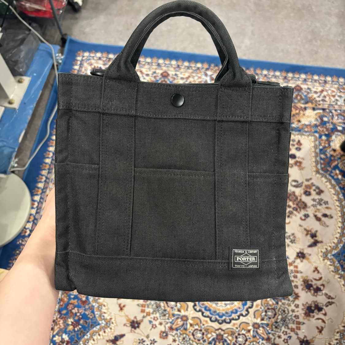 포터 스모키 투웨이 토트백 블랙 상품이미지2