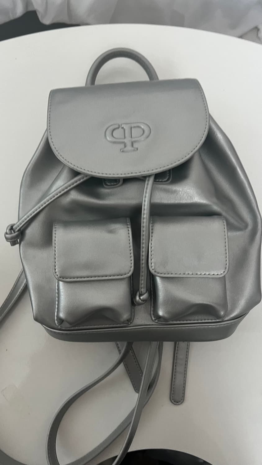 크리스틴프로젝트 실버 미니 백팩 상품이미지5