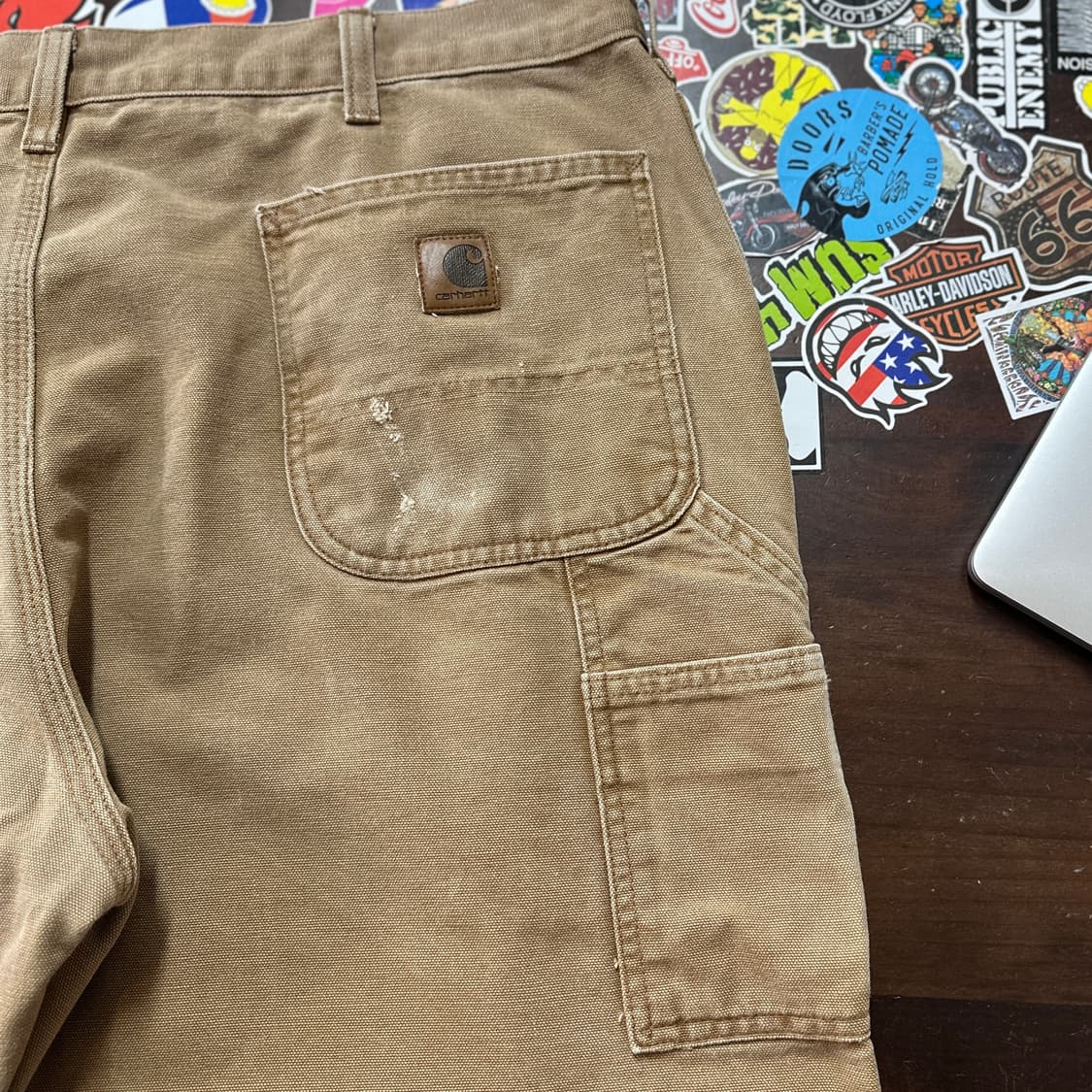 칼하트 카펜터 팬츠 B11-BRN 40 상품이미지4