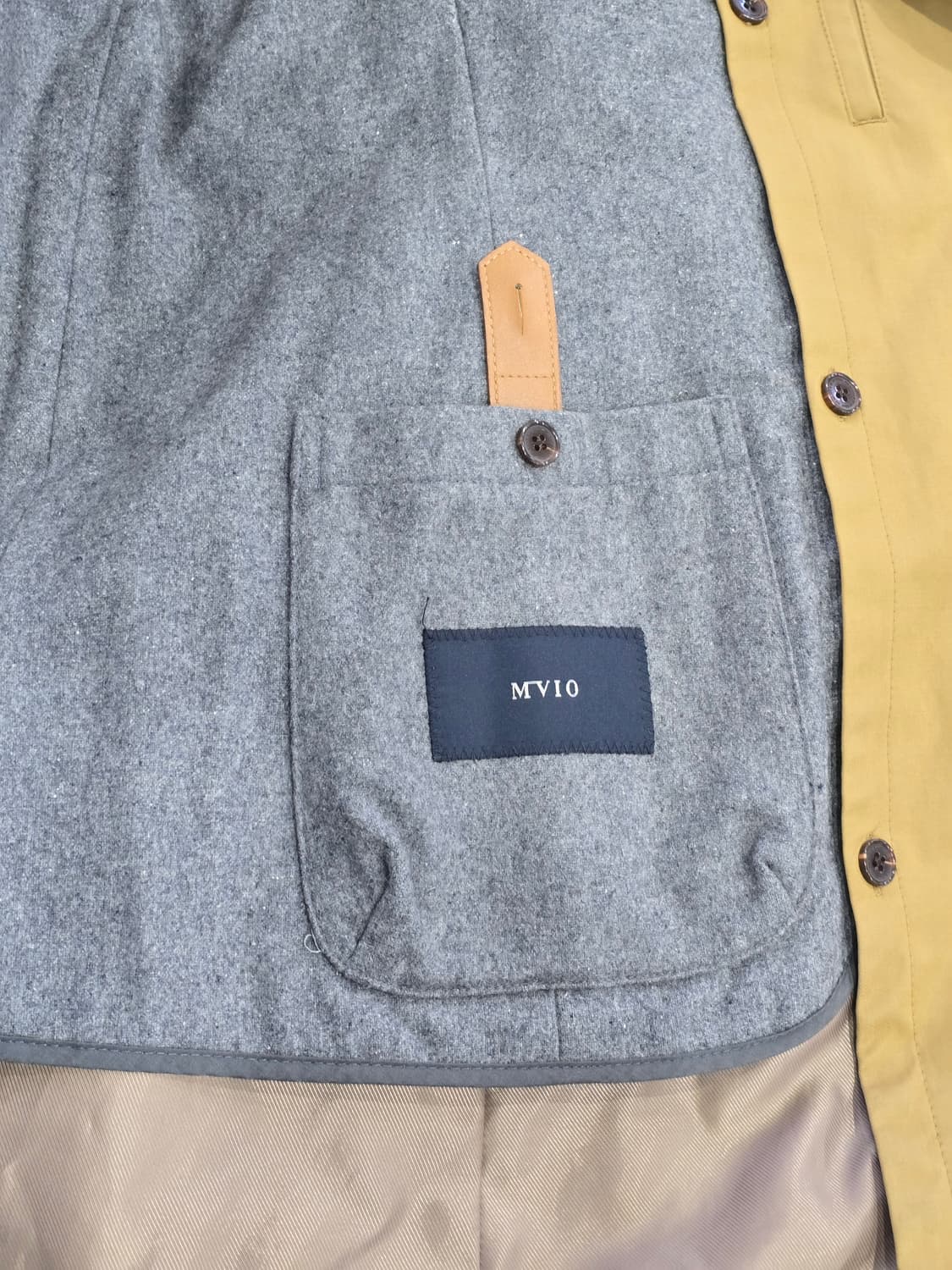 MVIO 남성 베이지 트렌치 코트 105 상품이미지8