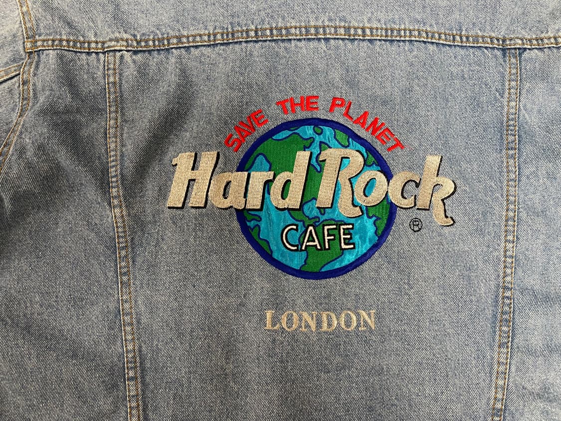 하드락카페 런던 90s 데님 자켓 Hard Rock Cafe LONDON 상품이미지4
