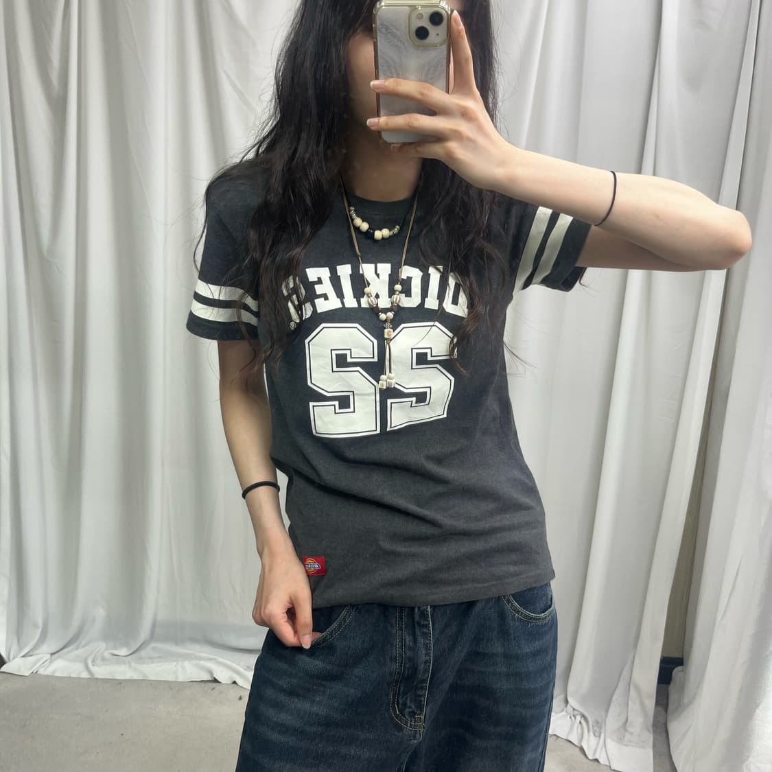 Dickies charcoal T-shirts 상품이미지3