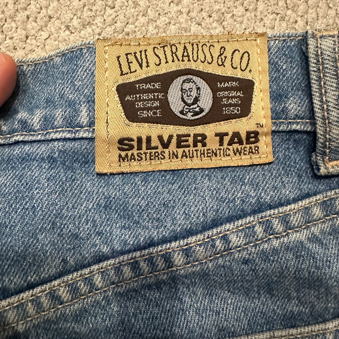 90s USA 극초기 리바이스 실버탭 상품이미지9