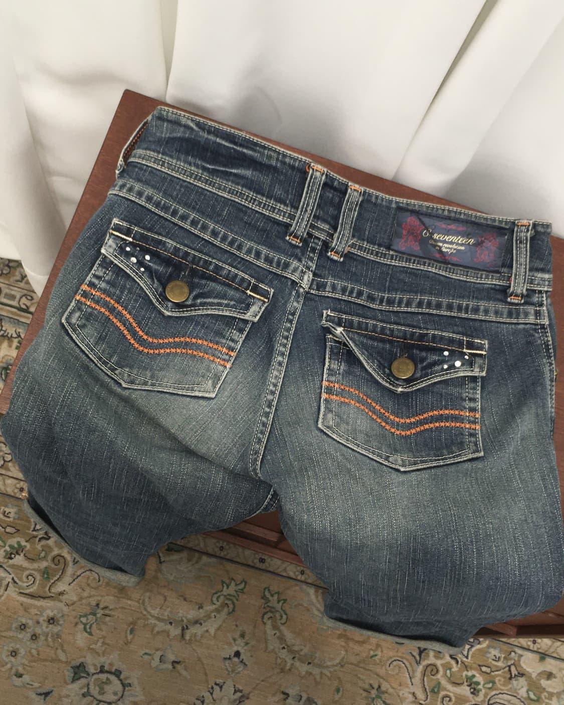 데님 카프리 팬츠 상품이미지4