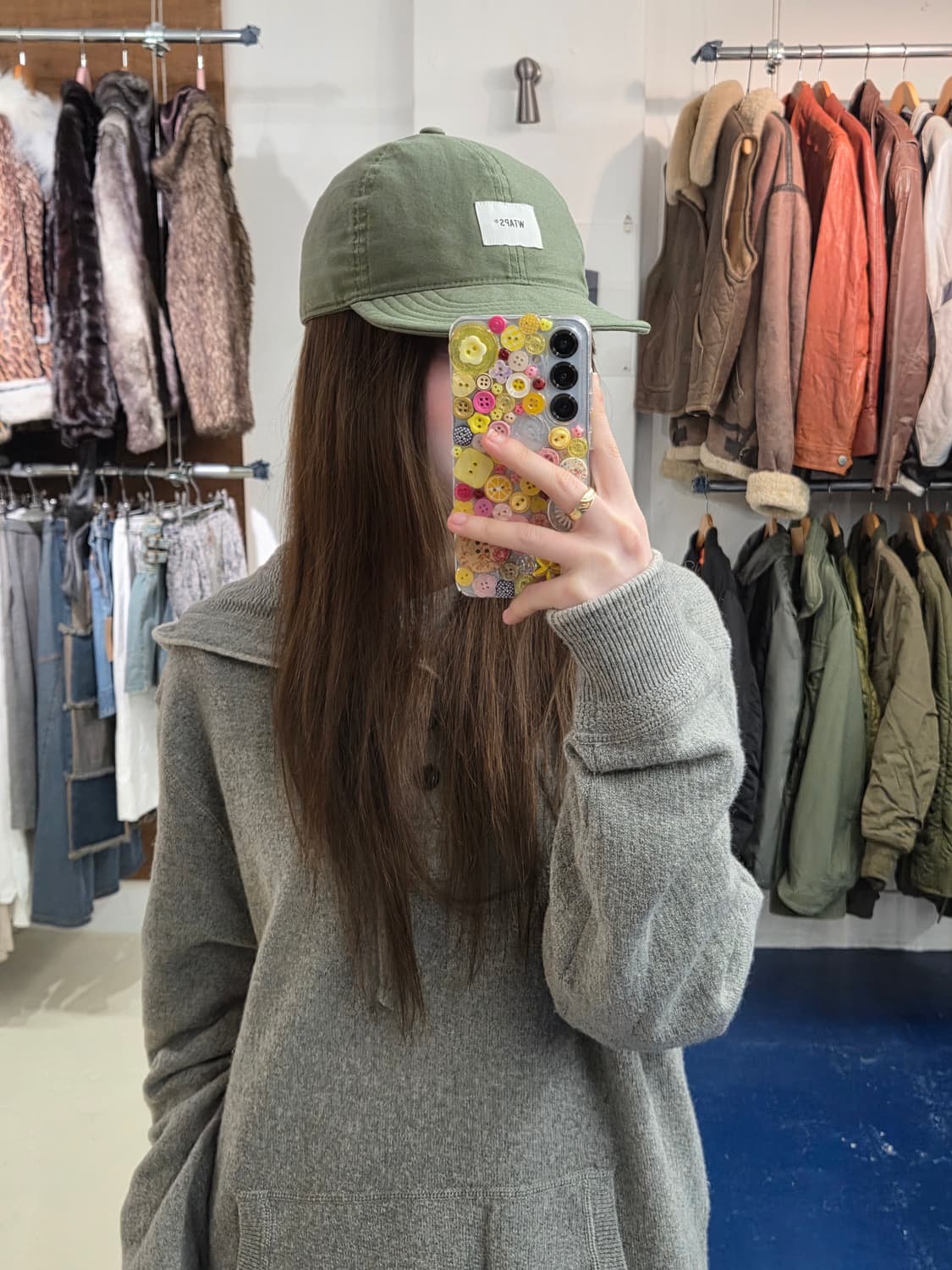 Wtaps 더블탭스 카키 캡 상품이미지5