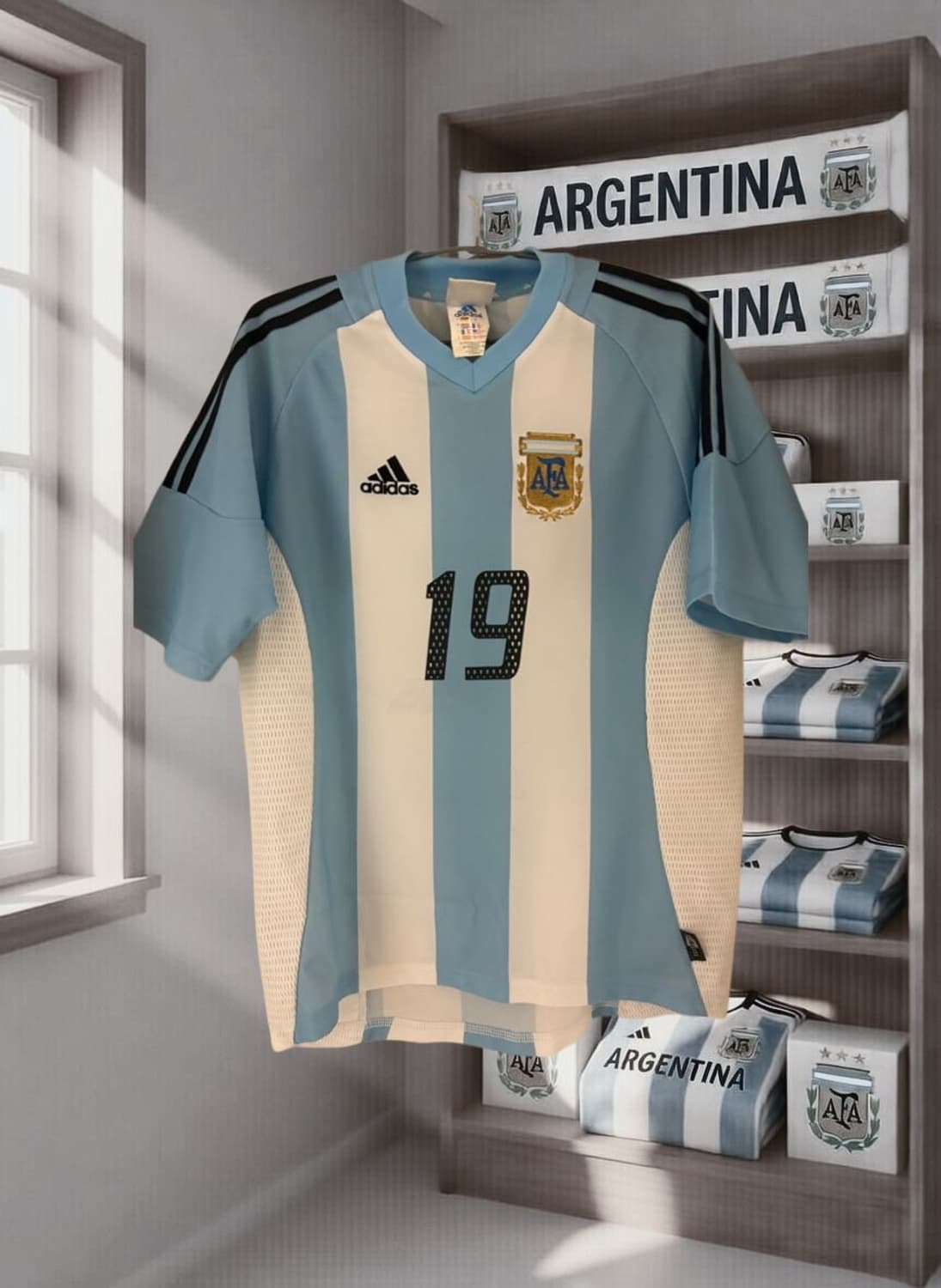 02 아르헨티나 국대 홈 크레스포 유니폼 정품 상품이미지2