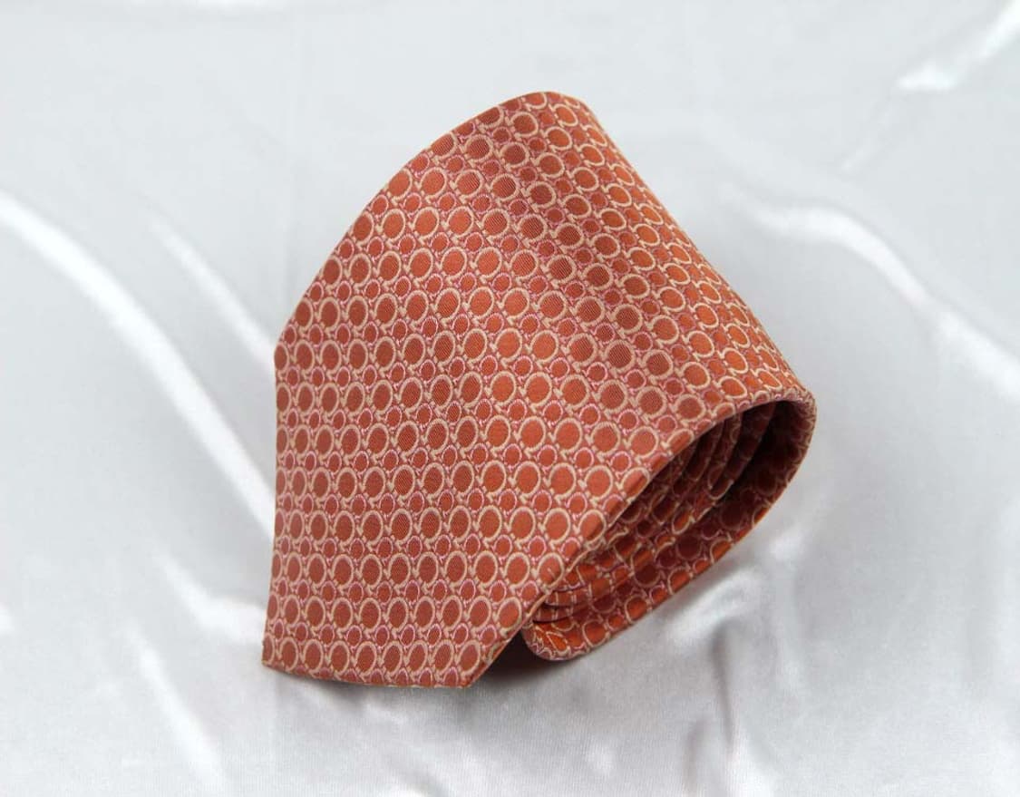 페라가모 9.2cm A+등급 간치니 남자 명품 넥타이 상품이미지1