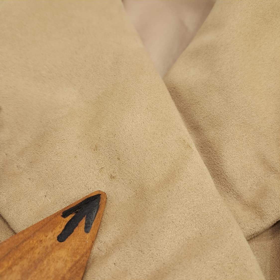 CN700W M 막스마라 베이지 이태리 밍크 카라 코트 상품이미지10