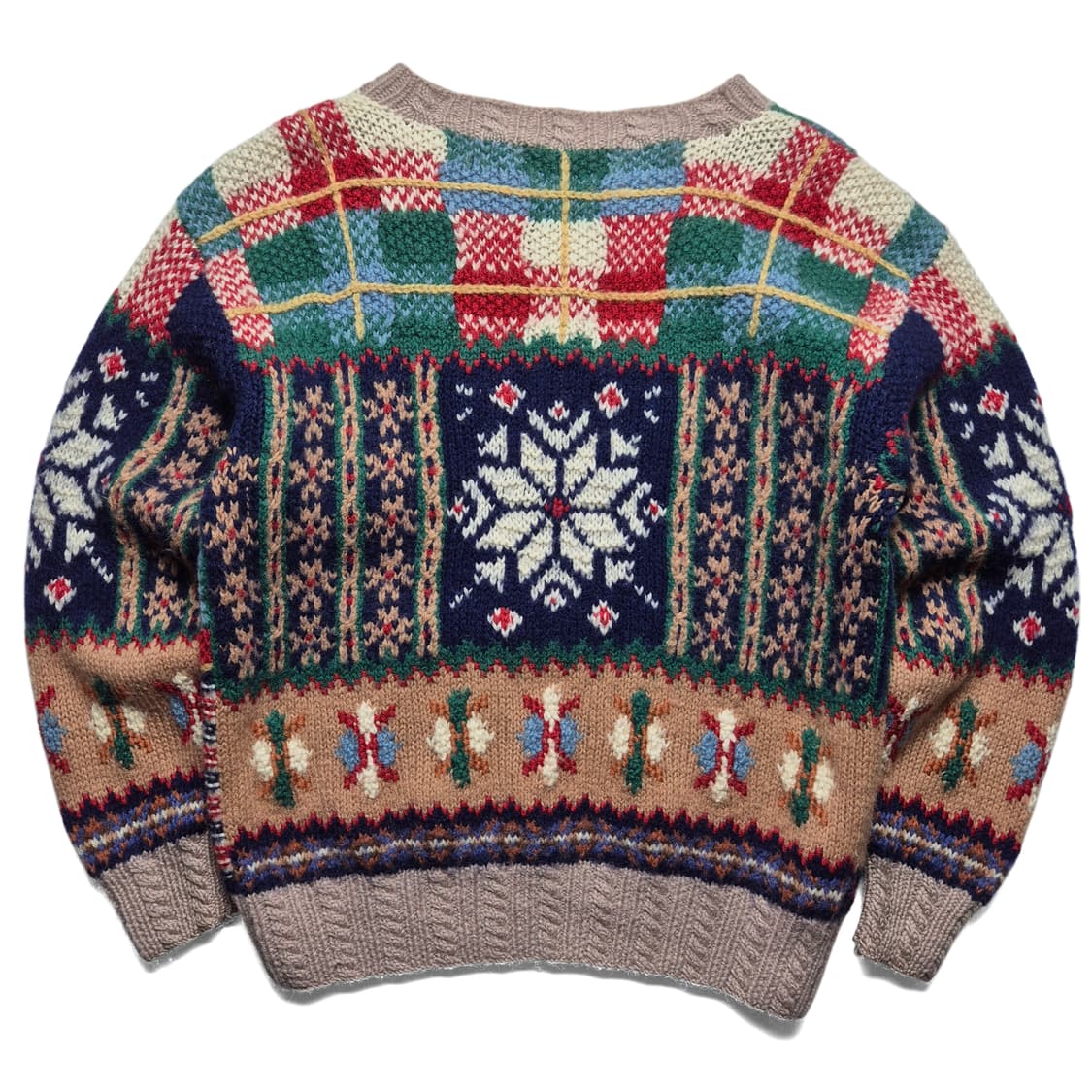 [M] 빈티지 노르딕 핸드메이드 니트 상품이미지7