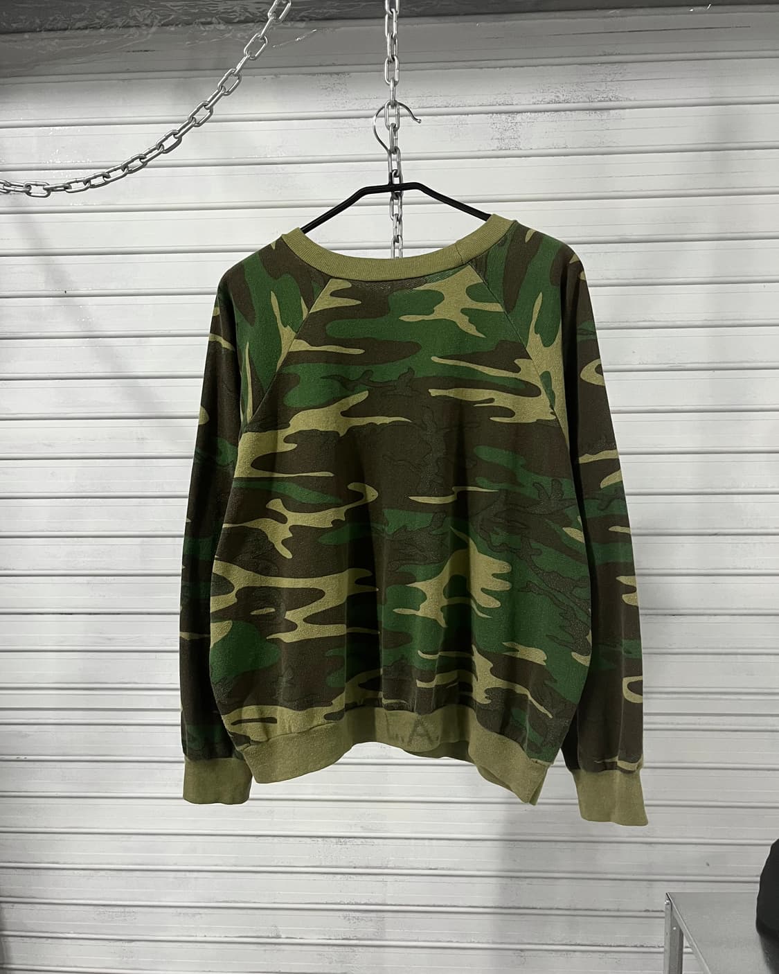 90s Woodland camo long slv (USA made) 상품이미지5