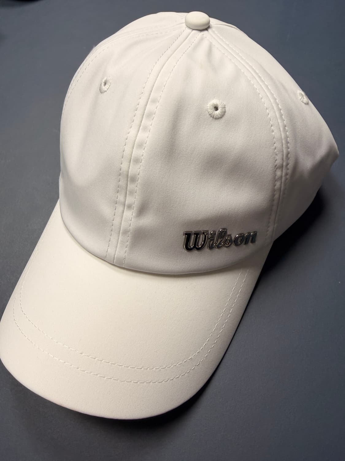 윌슨 테니스 모자 화이트 2025모델 상품이미지1