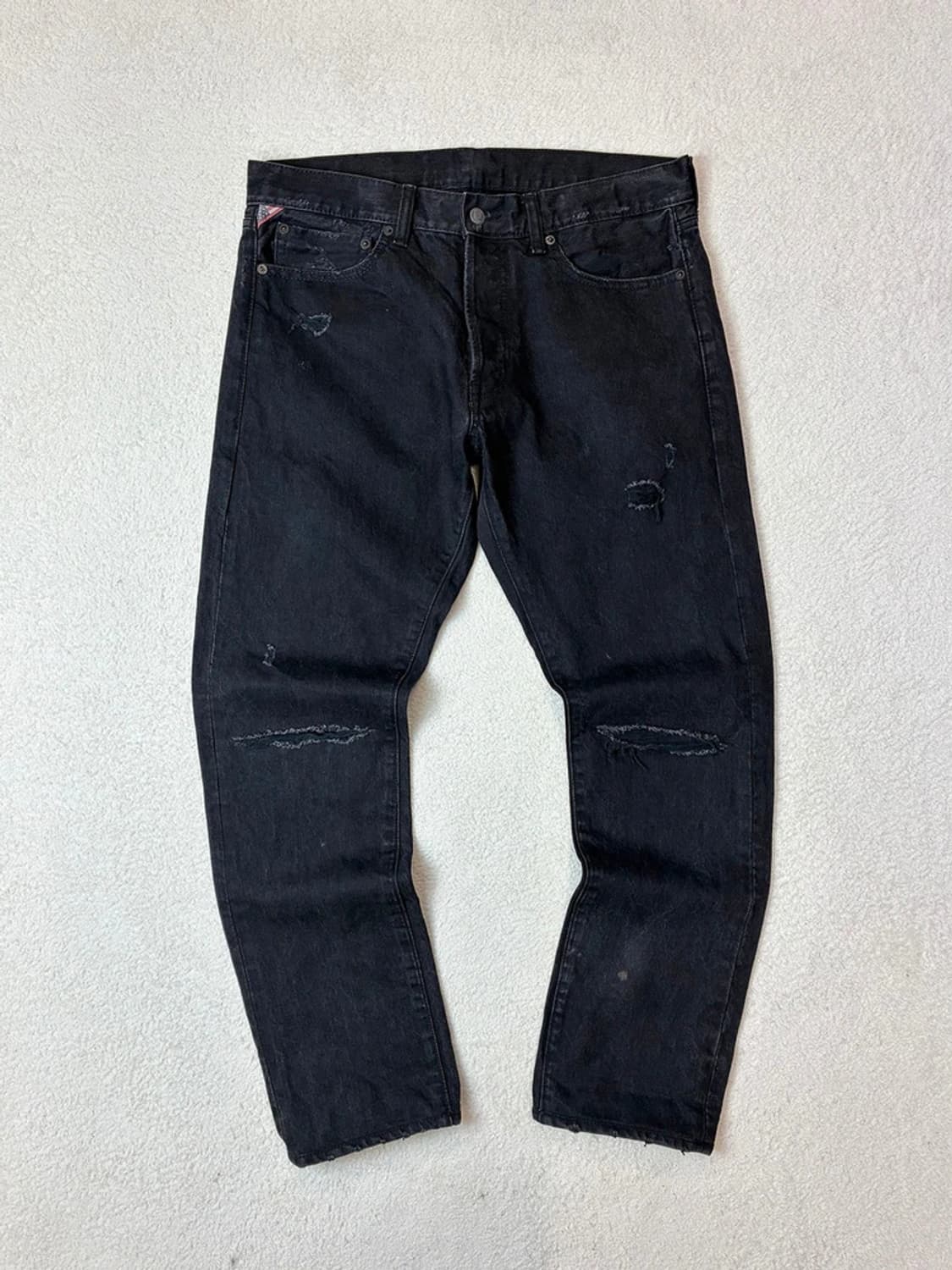 데님앤서플라이 빈티지드 스트레이트 데님 팬츠 PN6185 상품이미지1