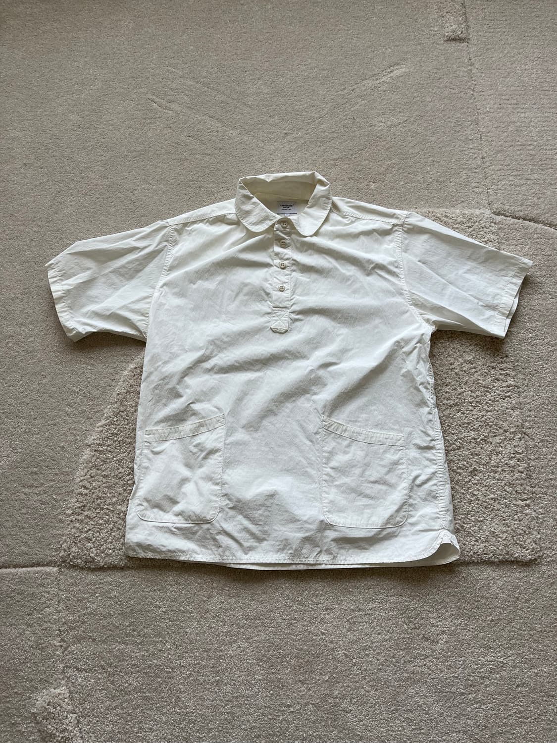 에스피오나지 프렌치 카라 풀오버 셔츠 (105) 상품이미지2