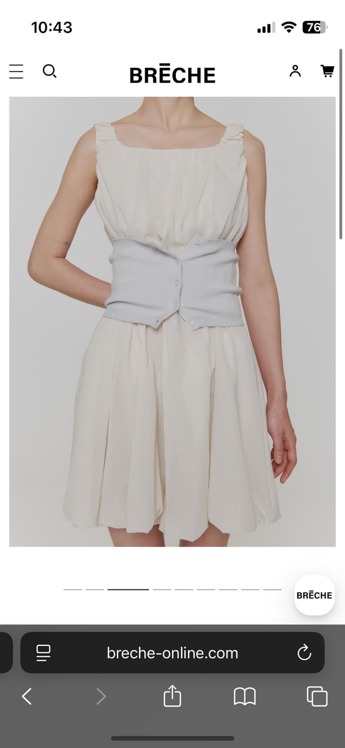 CROP BUTTON CARDIGAN SET (LIGHT GREY) 상품이미지1