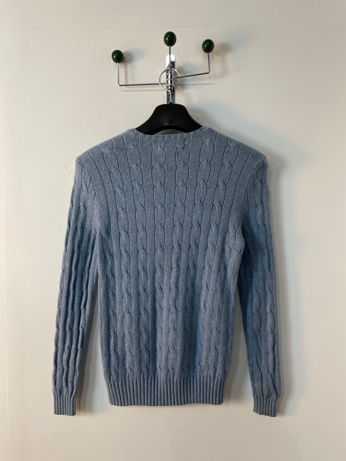 폴로 랄프로렌 캐시미어 실크 블렌드 케이블 니트 상품이미지3