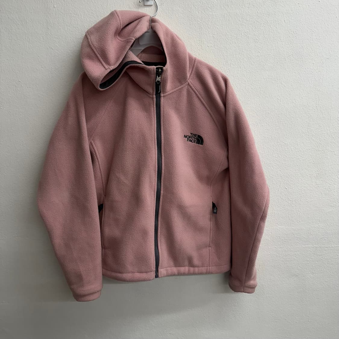 노스페이스 핑크색 후리스 집업 M 상품이미지1