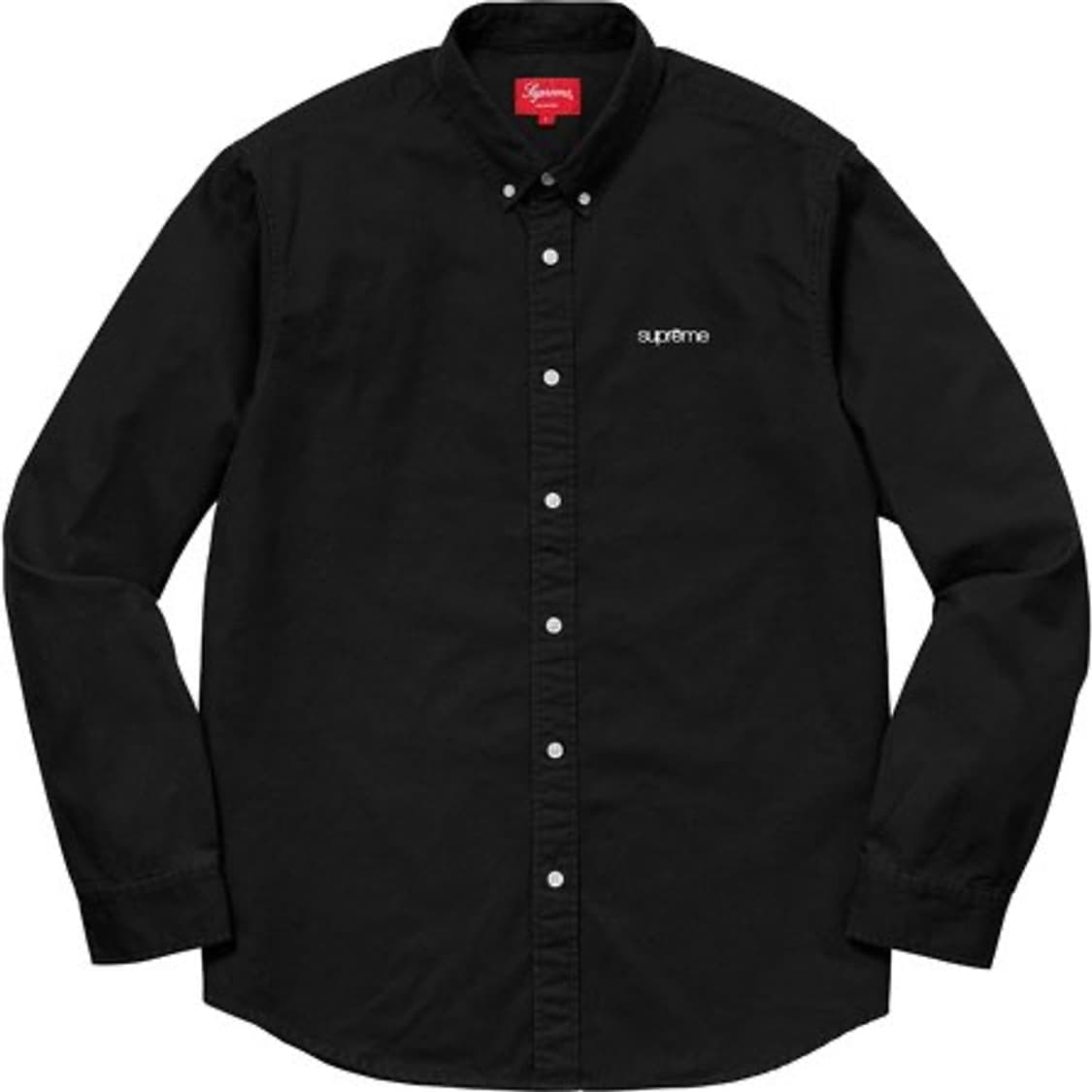 슈프림 트윌 셔츠 (L) 블랙 상품이미지1