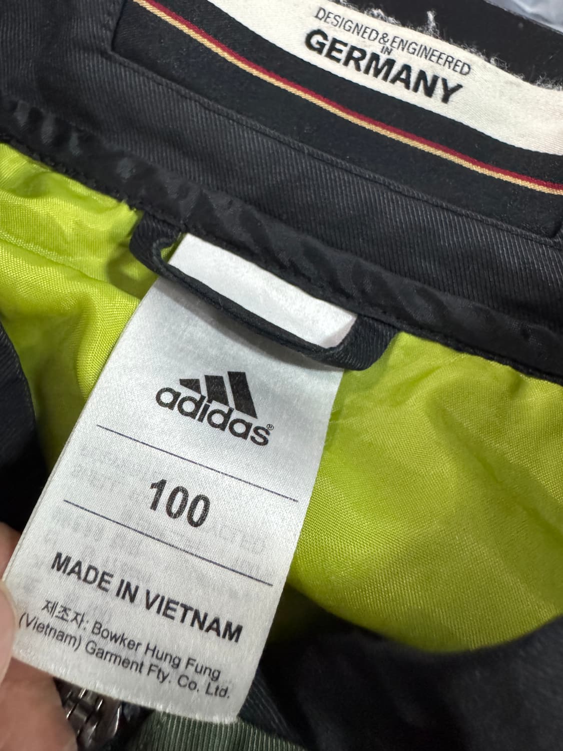 아디다스 유로 2016 독일 축구 집업 져지 자켓 L 상품이미지3