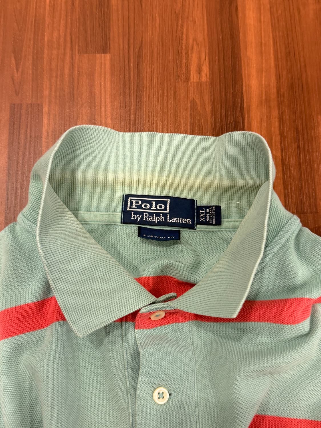 00s Polo RL 폴로 랄프로렌 스트라이프 pk 반팔 티셔츠 상품이미지10