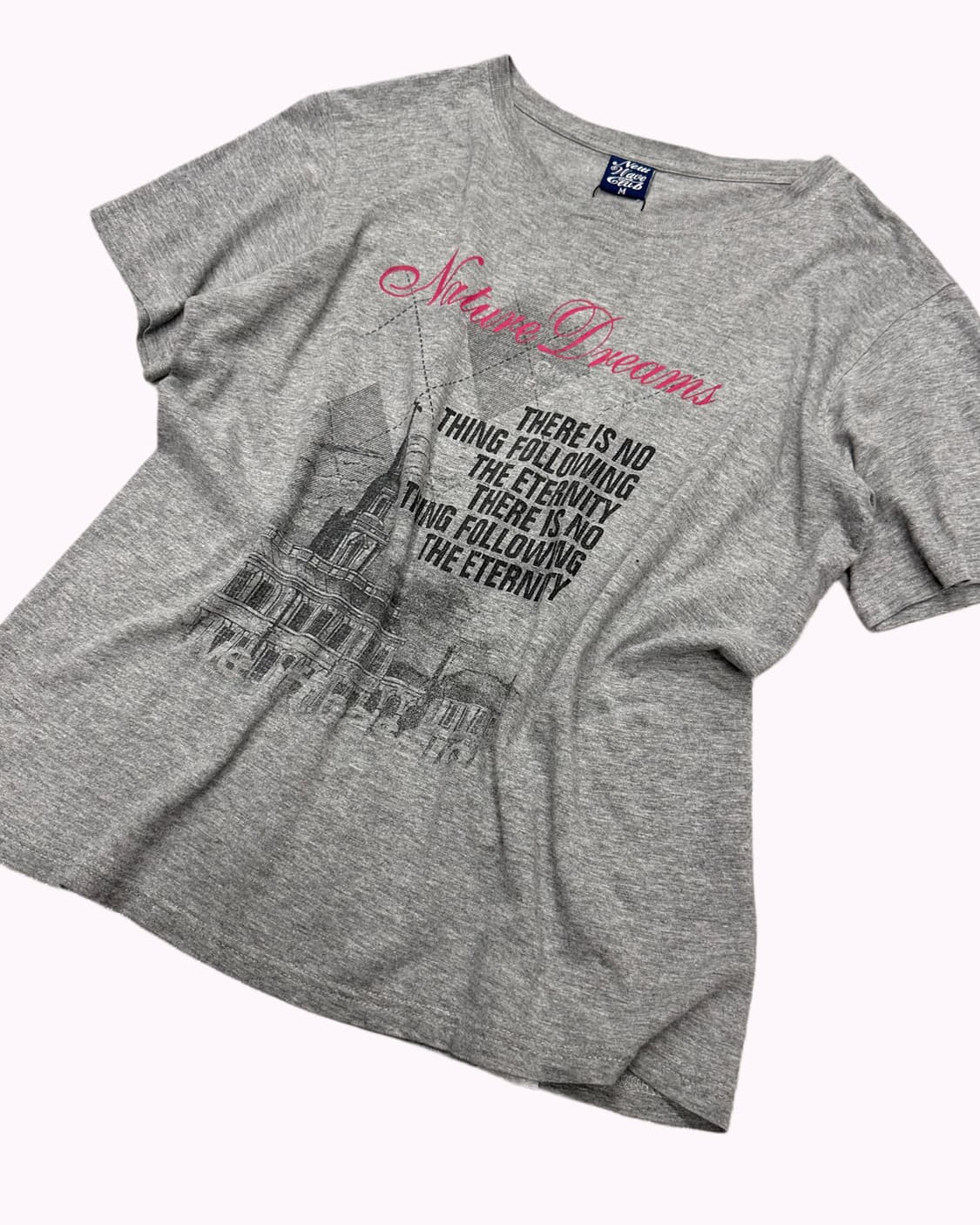 printing argyle grery t-shirt 상품이미지2